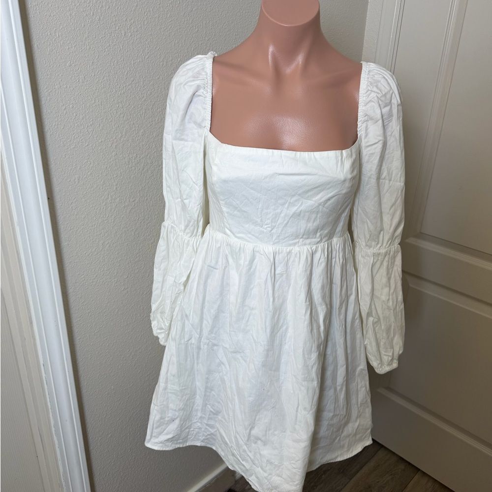 Reformation Michaela babydoll mini dress Sz 8